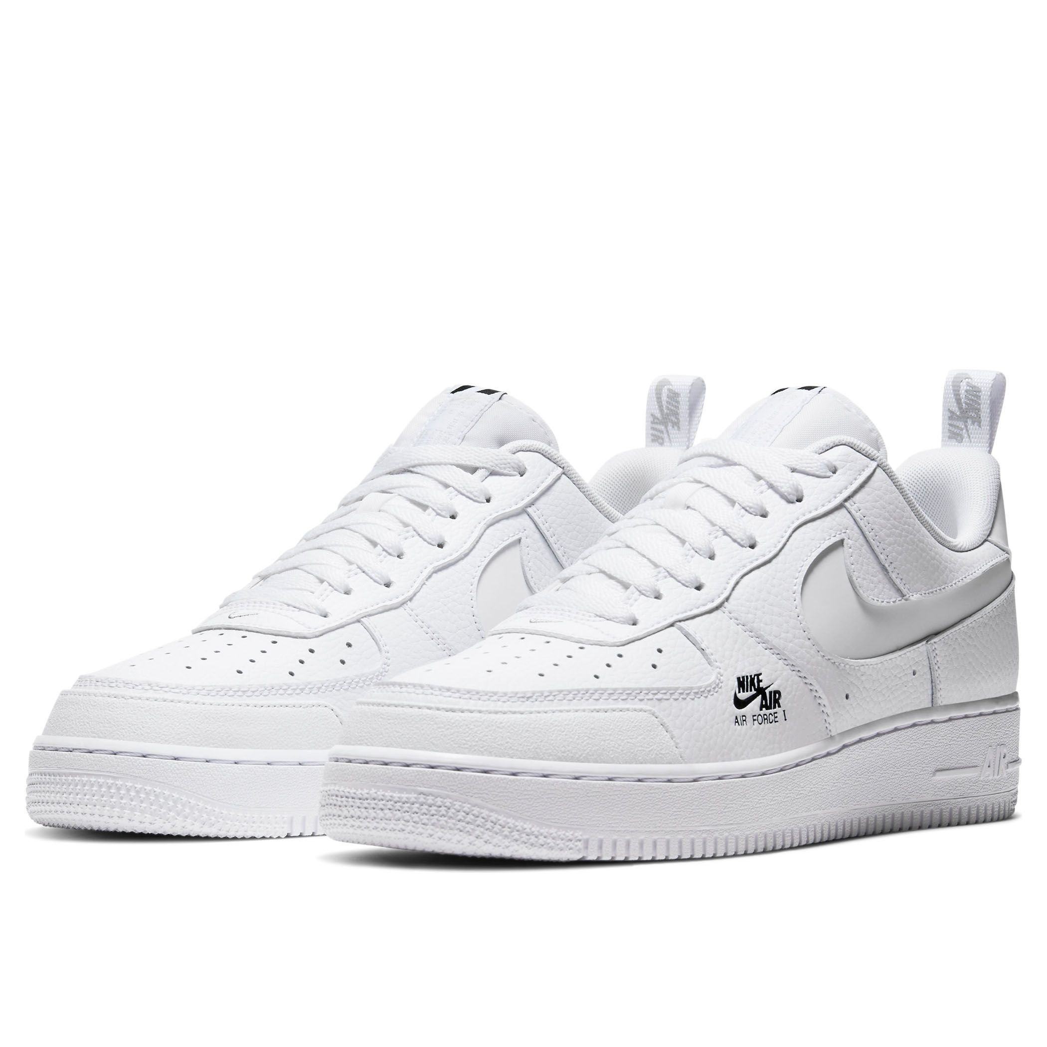 nike air force 1 white and gray