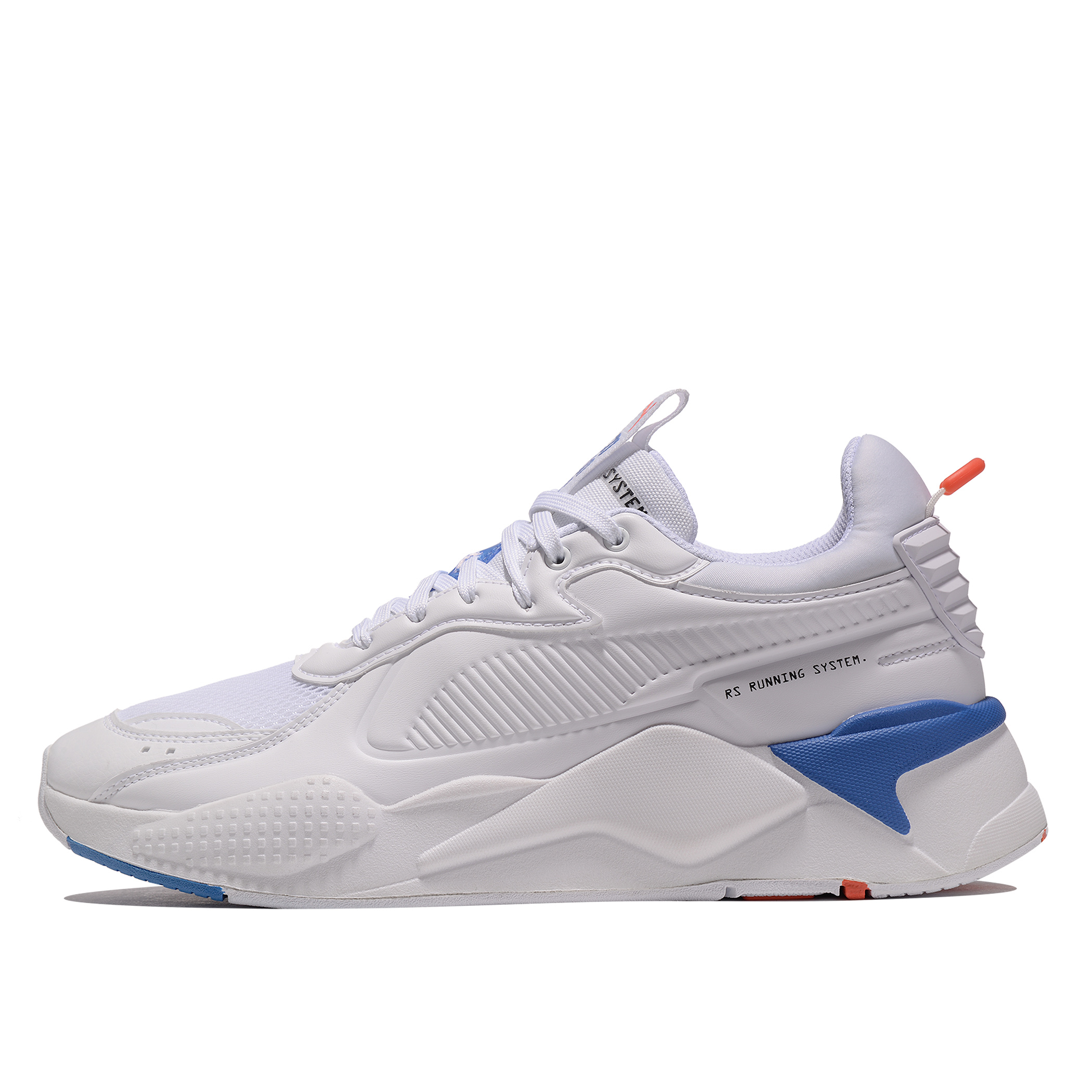 puma rs running system white