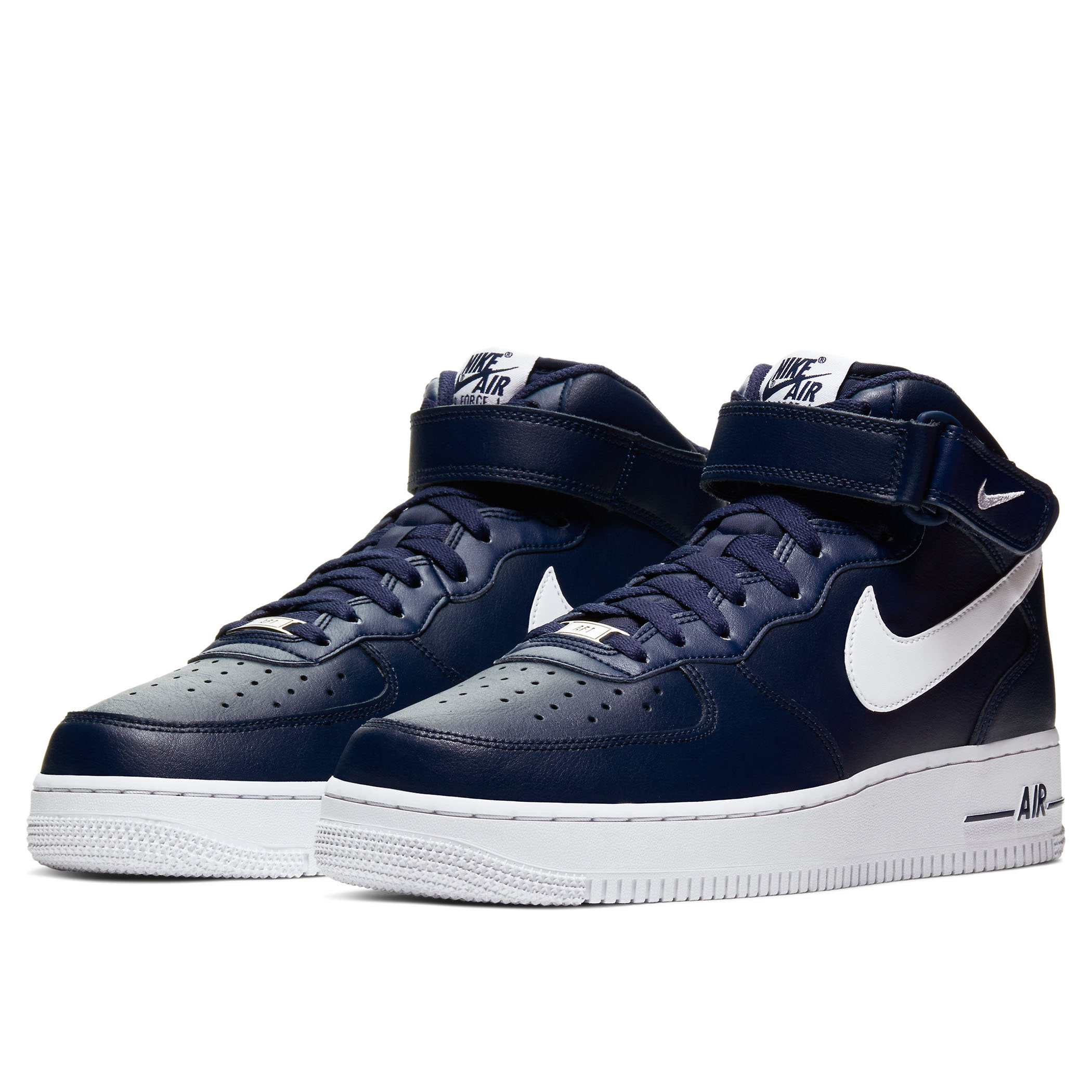 nike air force 1 07 mid blau