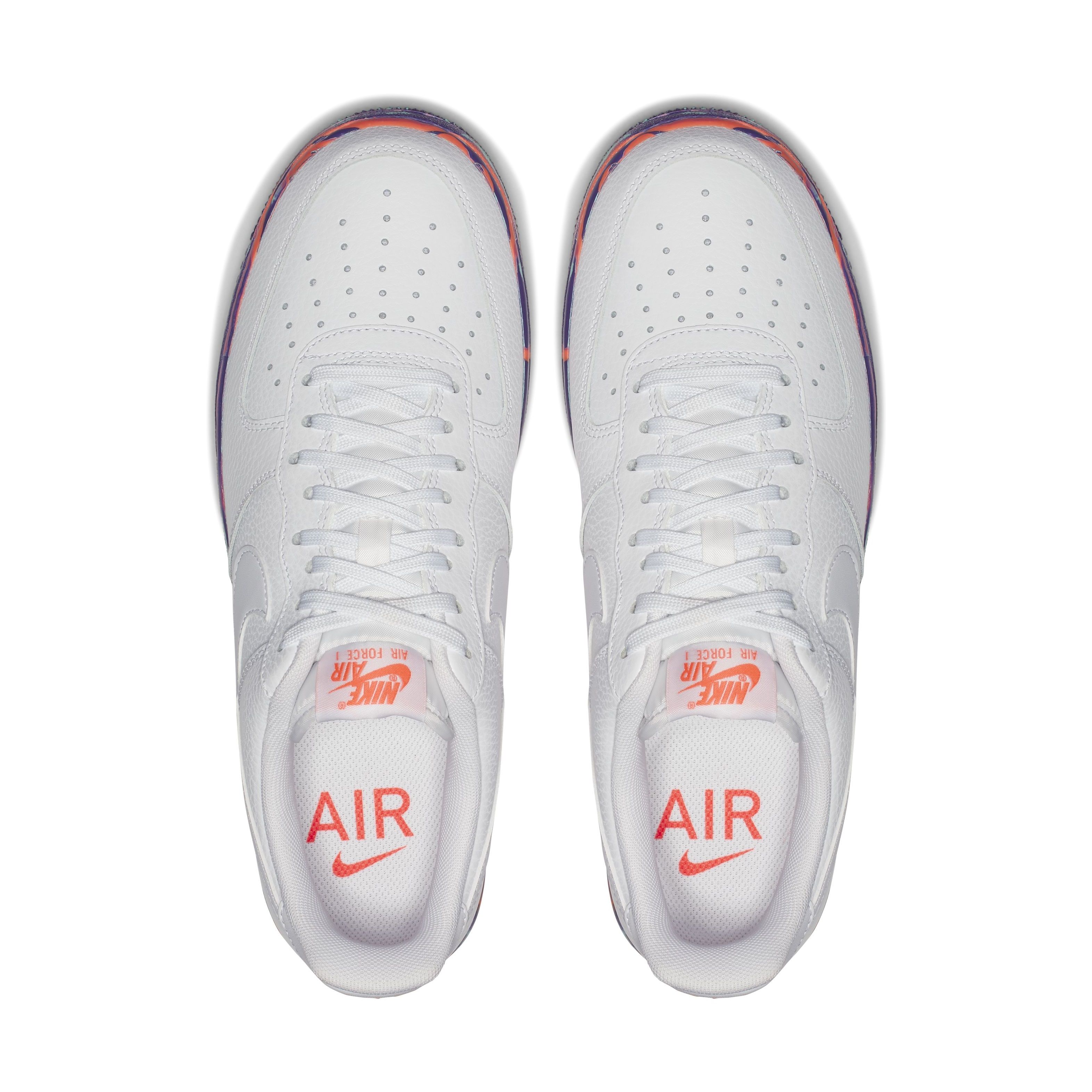 white & grey air force 1 07 lv8 trainers
