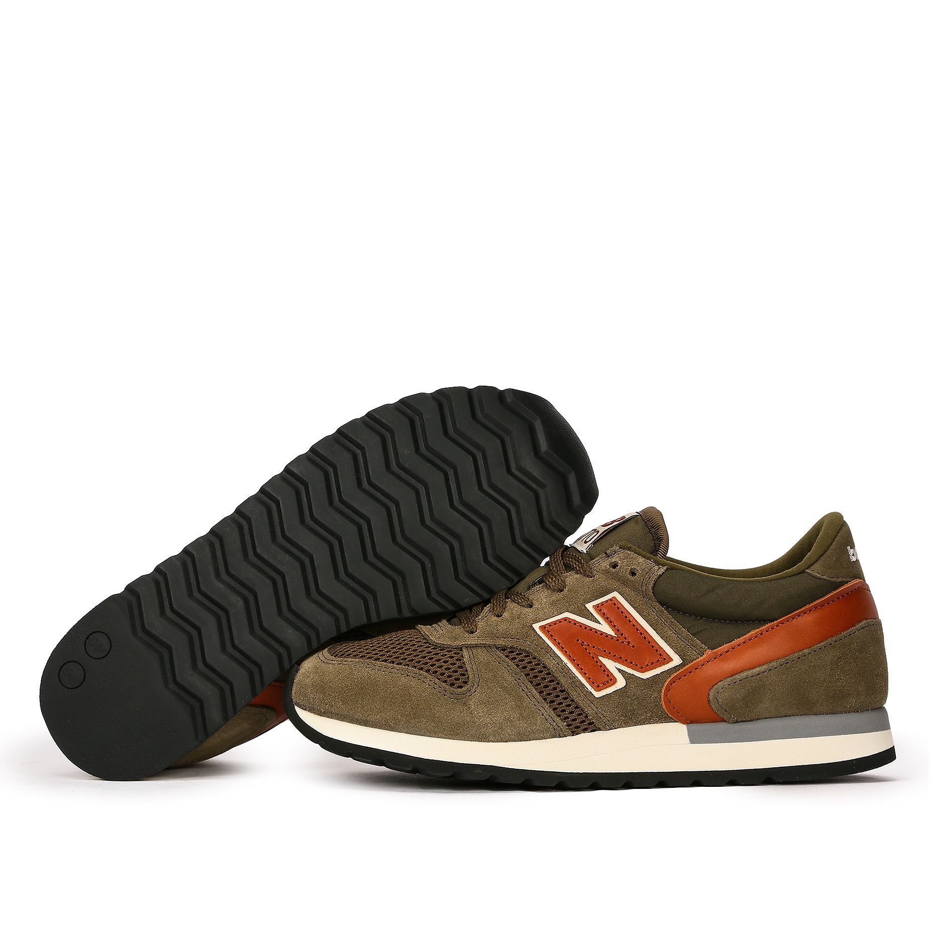 new balance 770 made in england forest green trainers