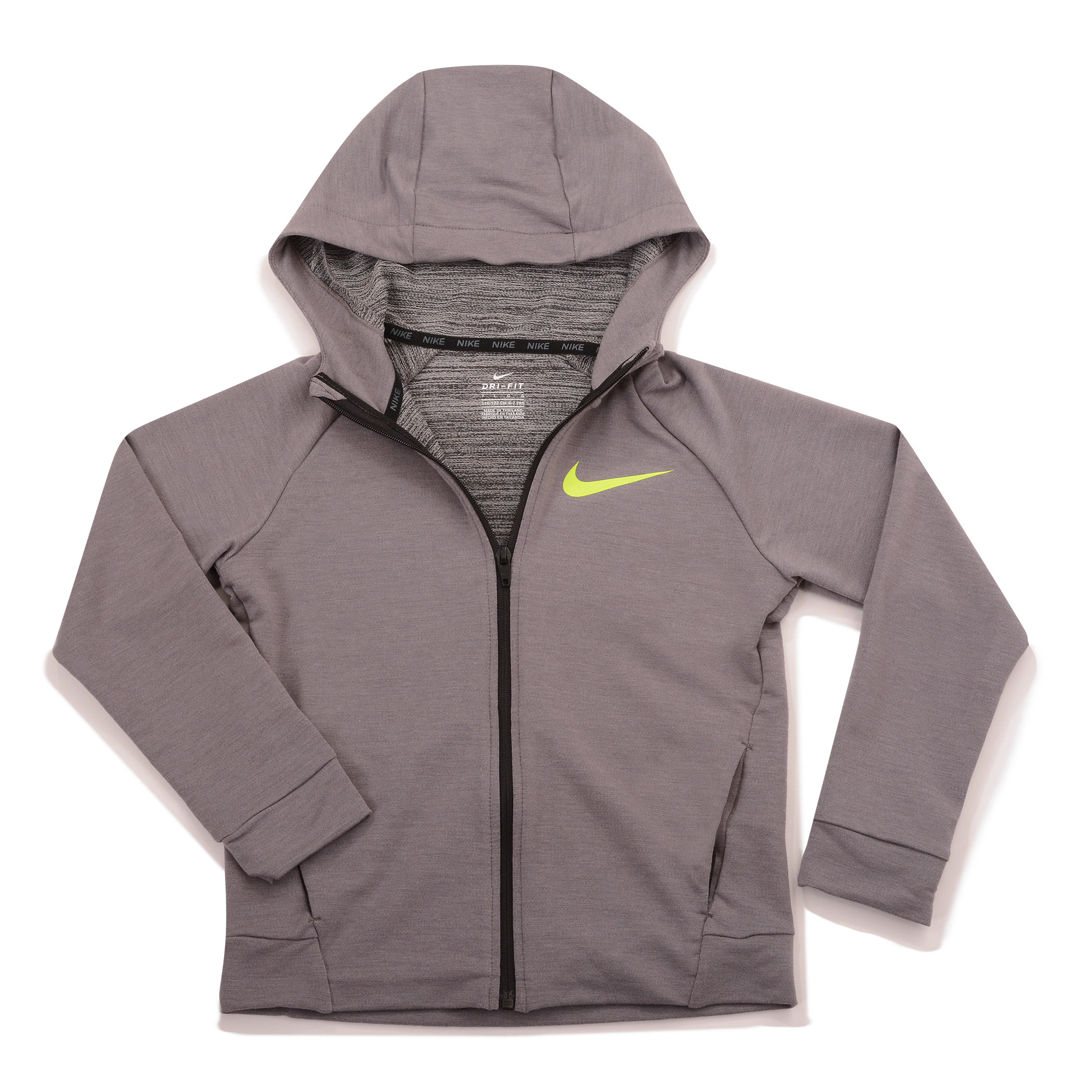 nike dri fit zip up