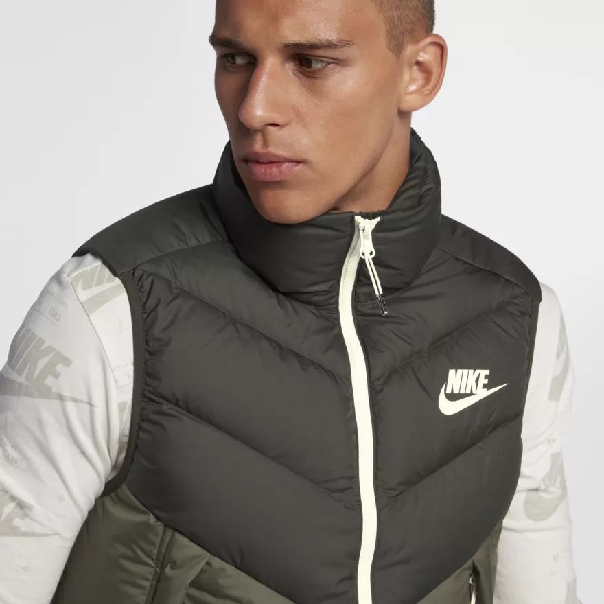 nike olive vest