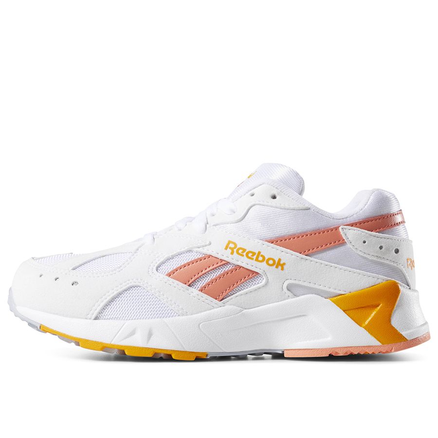 pink and gold reebok