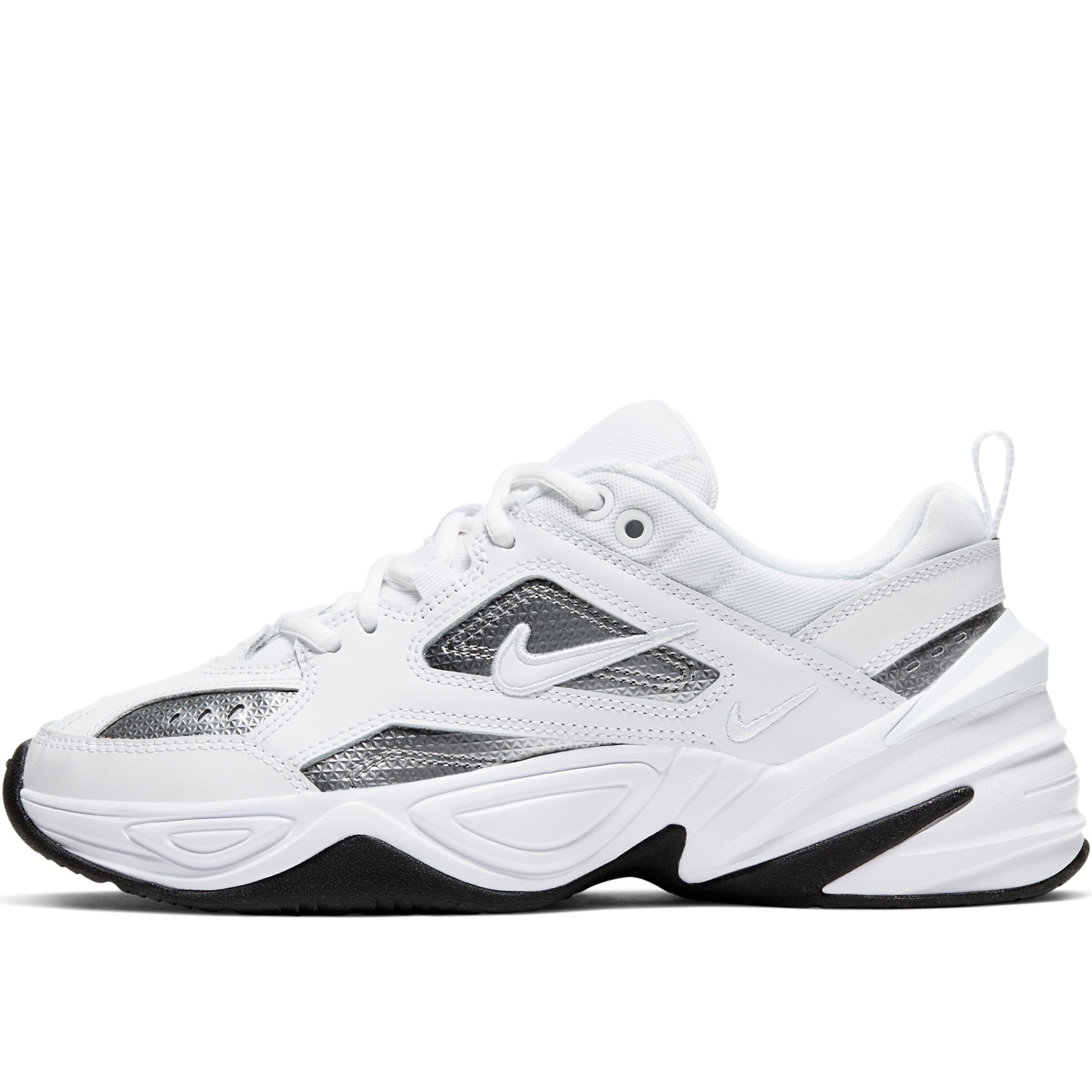 nike m2k tekno metallic silver