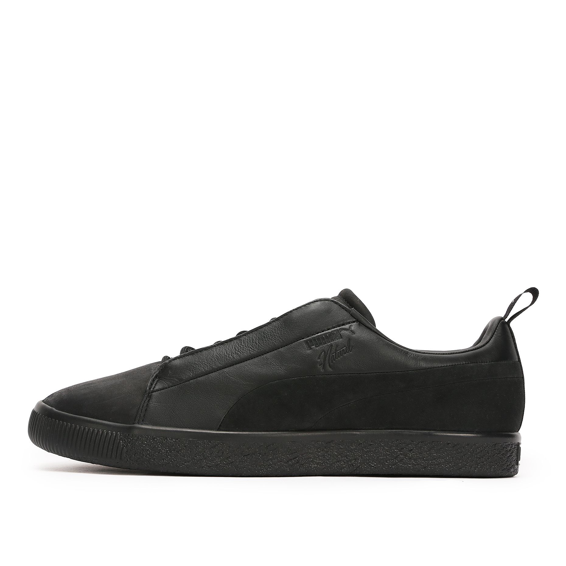 puma clyde black suede