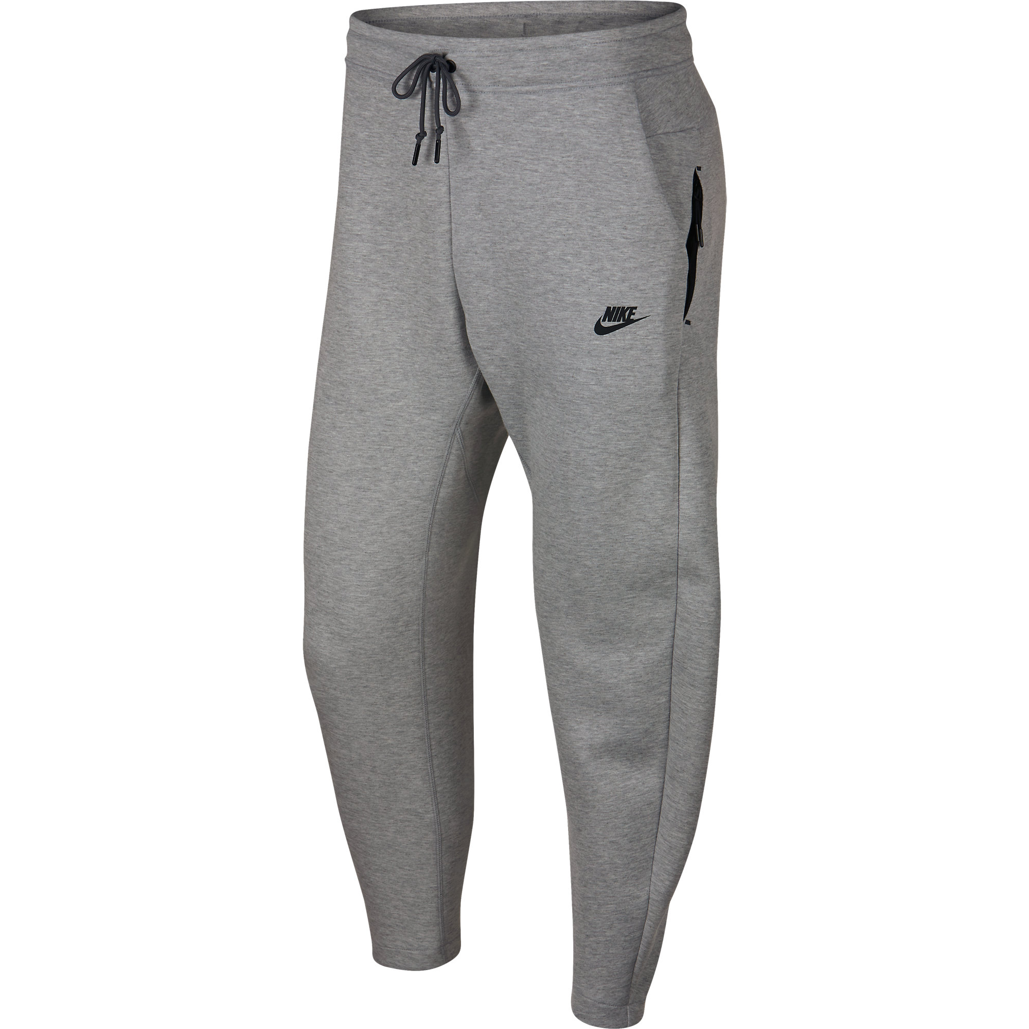 nike tech fleece pants black and grey