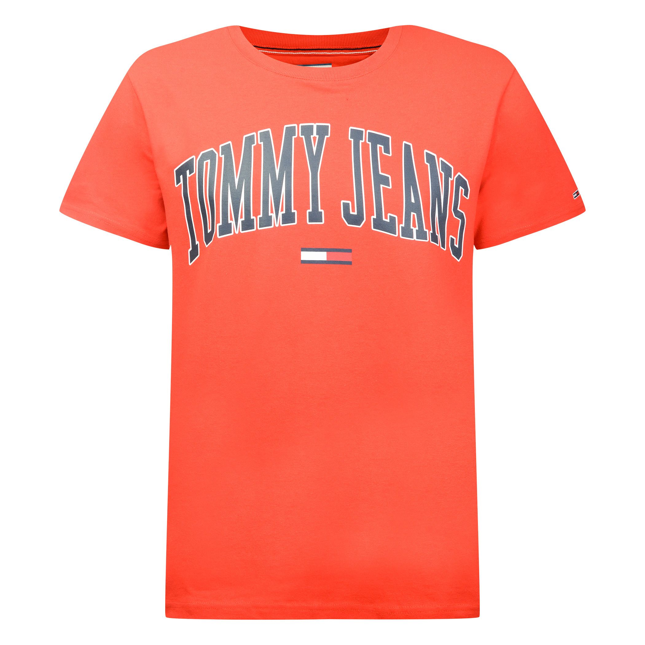 tommy jeans collegiate logo tee