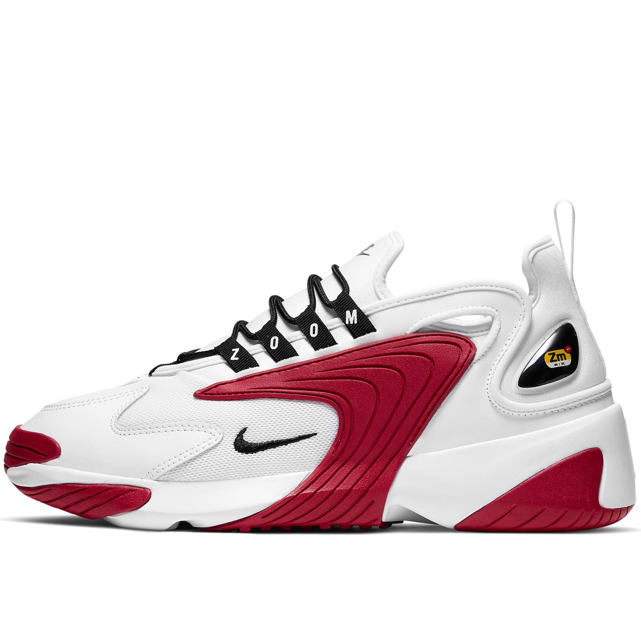red and white nike zoom