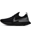 Мужские кроссовки Nike React Infinity Run Flyknit - фото 1 Мужские кроссовки Nike React Infinity Run Flyknit Black/Black-Metallic Silver-Dark Grey - фото 1