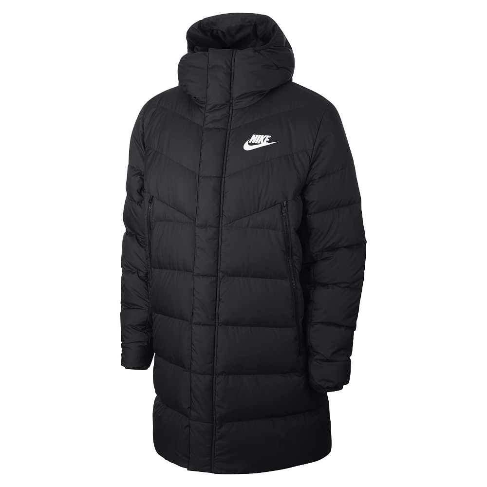 

Sportswear Down Fill Windrunner Parka Hooded Rus, Черный, Sportswear Down Fill Windrunner Parka Hooded Rus