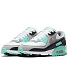 Женские кроссовки Nike Air Max 90 - фото 2 Женские кроссовки Nike Air Max 90 White/Particle Grey-Hyper Turq-Black - фото 2