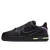 Кроссовки Nike Air Force 1 React - фото 1 Кроссовки Nike Air Force 1 React Black/Anthracite-Violet Star-Barely Volt - фото 1