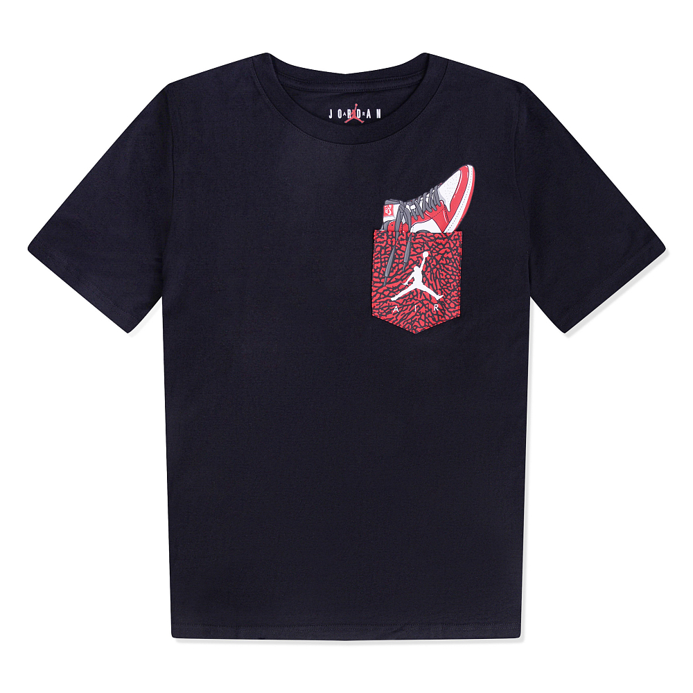 

AJ1 Pocket Tee, Черный, AJ1 Pocket Tee