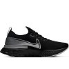 Мужские кроссовки Nike React Infinity Run Flyknit - фото 3 Мужские кроссовки Nike React Infinity Run Flyknit Black/Black-Metallic Silver-Dark Grey - фото 3