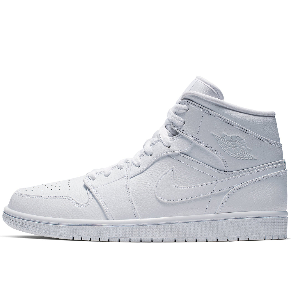 

Air Jordan 1 Mid, Белый, Air Jordan 1 Mid