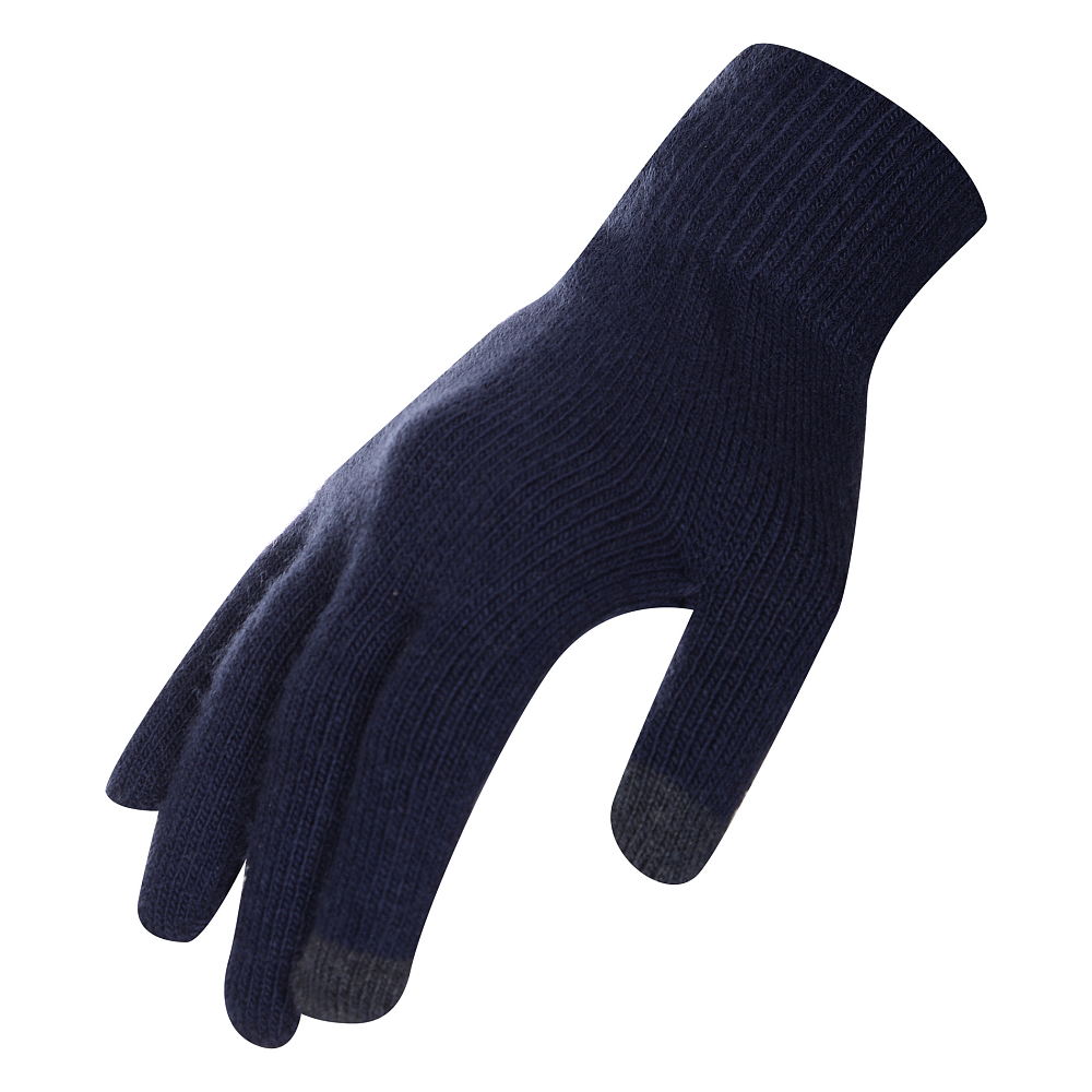 

Knitted Tech And Grip Gloves, Темно-синий, Knitted Tech And Grip Gloves