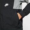 Подростковая куртка Nike Sportswear Woven Full Zip - фото 7 Подростковая куртка Nike Sportswear Woven Full Zip Black/White/Smoke Grey/White - фото 7