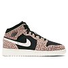 Подростковые кроссовки Jordan Air 1 Mid SE (GS) - фото 3 Подростковые кроссовки Jordan Air 1 Mid SE (GS) Black/Pale Ivory-Desert Ore - фото 3