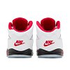 Кроссовки для малышей Jordan Air Jordan 5 Retro (TD) - фото 4 Кроссовки для малышей Jordan Air Jordan 5 Retro (TD) True White/Fire Red-Black - фото 4