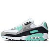 Женские кроссовки Nike Air Max 90 - фото 1 Женские кроссовки Nike Air Max 90 White/Particle Grey-Hyper Turq-Black - фото 1