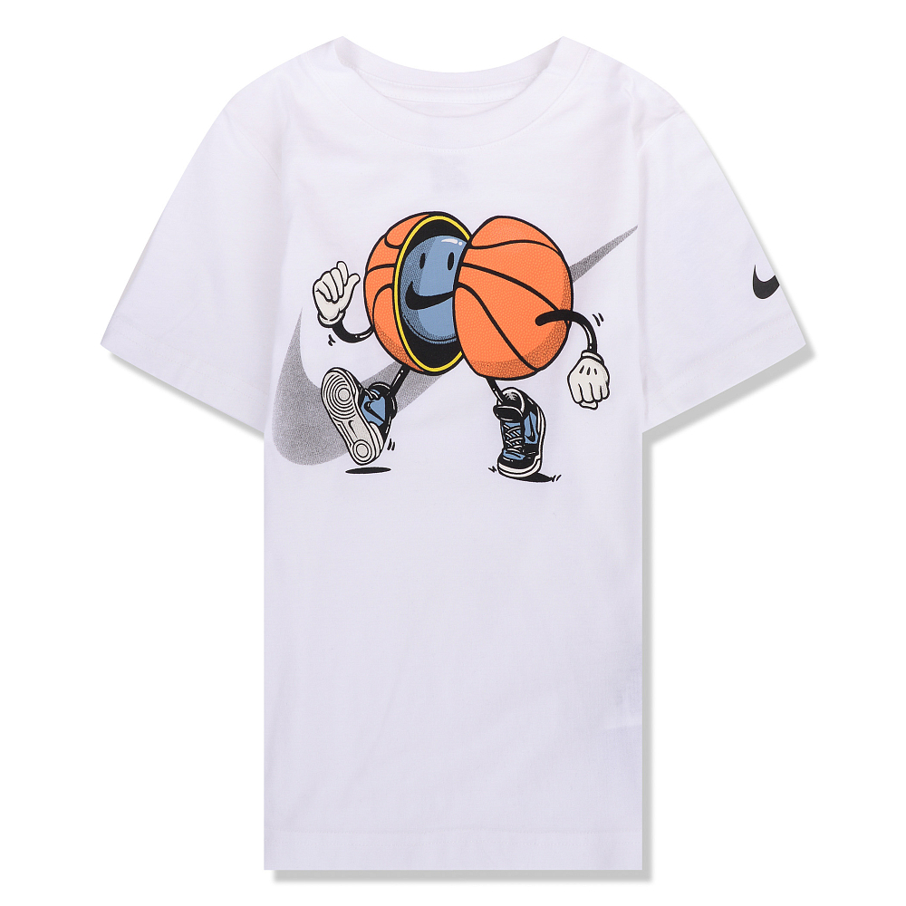

Basketball Character Short Sleeve Tee, Белый, Basketball Character Short Sleeve Tee