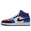 Подростковые кроссовки Jordan Air Jordan 1 Mid (GS) - фото 1 Подростковые кроссовки Jordan Air Jordan 1 Mid (GS) White/Black/Hyper Royal/University Red - фото 1