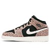 Подростковые кроссовки Jordan Air 1 Mid SE (GS) - фото 1 Подростковые кроссовки Jordan Air 1 Mid SE (GS) Black/Pale Ivory-Desert Ore - фото 1