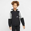 Подростковая куртка Nike Sportswear Woven Full Zip - фото 5 Подростковая куртка Nike Sportswear Woven Full Zip Black/White/Smoke Grey/White - фото 5