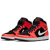 Мужские кроссовки Jordan Air Jordan 1 MID - фото 2 Мужские кроссовки Jordan Air Jordan 1 MID Black/Infrared 23/White - фото 2