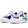 Женские кроссовки Nike Air Force 1 Shadow - фото 2 Женские кроссовки Nike Air Force 1 Shadow White/Barely Volt-Sapphire-Fire Pink - фото 2