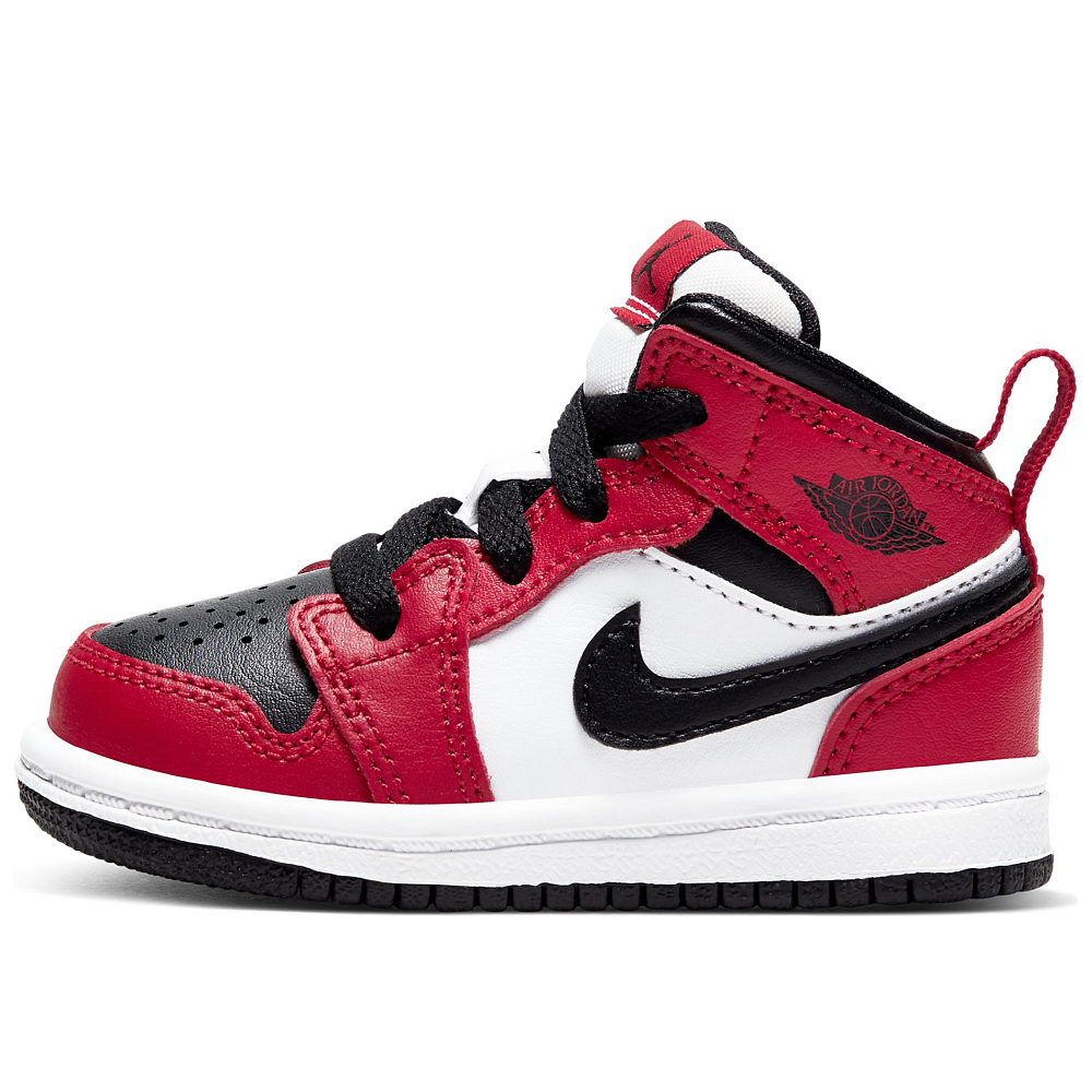 

Air Jordan 1 Mid (TD, Черно-красный, Air Jordan 1 Mid (TD)