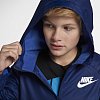 Детская куртка Nike Jacket Fleece Lined Outerwear - фото 5 Детская куртка Nike Jacket Fleece Lined Outerwear Blue Void/Game Royal/White - фото 5