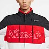 Мужская куртка Nike Sportswear Nike Air Jacket Hoodie Woven - фото 6 Мужская куртка Nike Sportswear Nike Air Jacket Hoodie Woven Black/University Red/White - фото 6