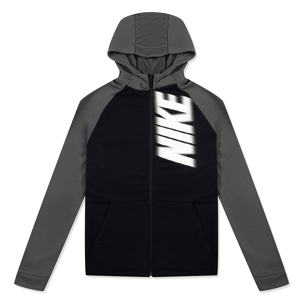 

Dry Fleece Full Zip Graphic, Серый, Dry Fleece Full Zip Graphic