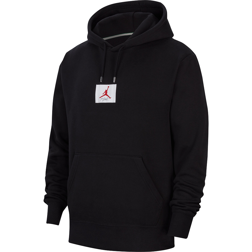 

Flight Fleece Pullover Hoodie, Черный, Flight Fleece Pullover Hoodie