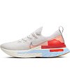 Женские кроссовки Nike React Infinity Run Flyknit Premium - фото 1 Женские кроссовки Nike React Infinity Run Flyknit Premium Platinum Tint/Washed Coral-Psychic Blue - фото 1
