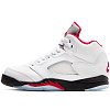 Детские кроссовки Jordan Air Jordan 5 Retro (PS) - фото 1 Детские кроссовки Jordan Air Jordan 5 Retro (PS) True White/Fire Red-Black - фото 1