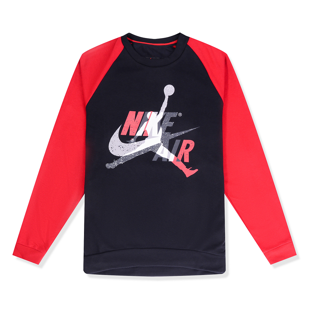 

Jumpman Classics Fleece Crew, Черный, Jumpman Classics Fleece Crew