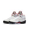 Подростковые кроссовки Jordan Air Jordan 5 Retro (GS) - фото 2 Подростковые кроссовки Jordan Air Jordan 5 Retro (GS) True White/Fire Red-Black - фото 2